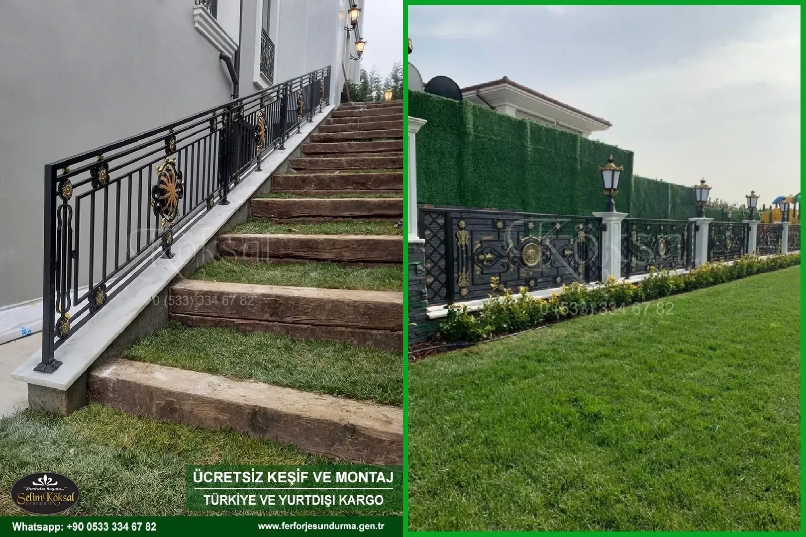 ferforje bahçe korkuluk modern indirim - 2025 ferforje bahçe korkuluk modern indirim - 2025